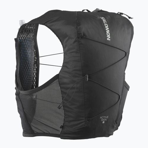 Běžecká vesta Salomon Active Skin 4 set black/metal