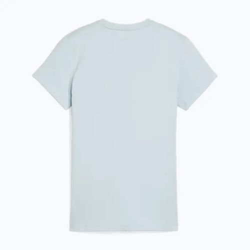 Dámské tričko PUMA ESS Logo Tee turquoise surf