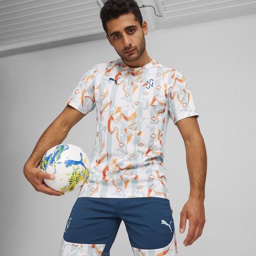 Pánský fotbalový dres PUMA Neymar JR Creativity Jersey puma white/hot heat