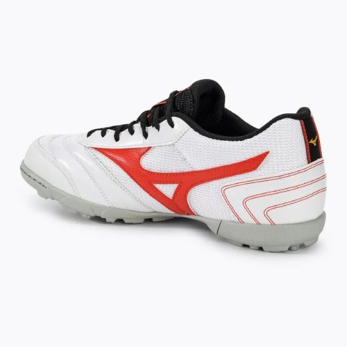 Dětské kopačky Mizuno MRL Sala Club TF Jr white/radiant red