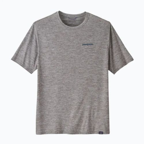 Pánské tričko Patagonia Cap Cool Daily Graphic Shirt Waters boardshort logo abalone blue/grey