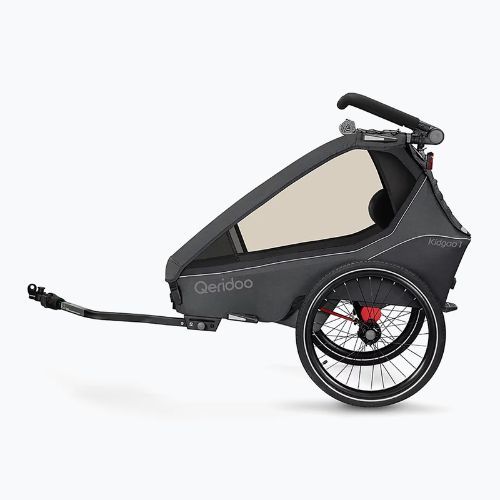Přívěs za kolo Qeridoo Kidgoo 1 dark stell grey