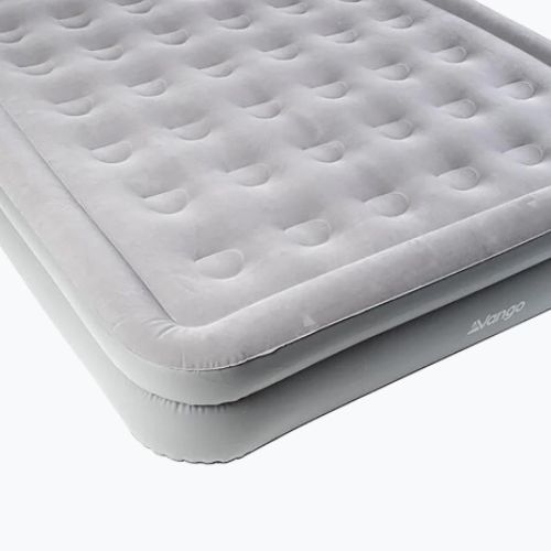 Nafukovací matrace Vango Hi Rise Double Flocked Airbed nocturne grey