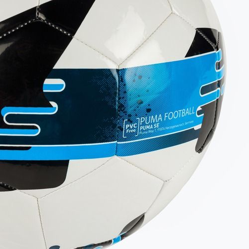 Fotbalový míč PUMA Orbita 6 MS puma white/ignite blue velikost 5