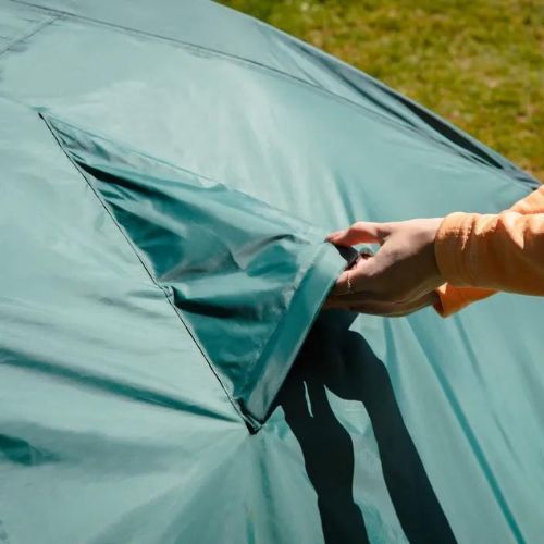 Stanový stan pro 4 osoby KADVA CAMPdome 4 zelený