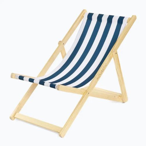 Plážové lehátko AQUASTIC Sunlito navy blue