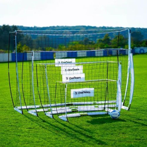 Fotbalová branka OneTeam Flex Square 180 x 120 cm bílá