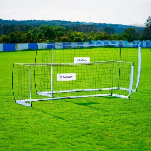 Fotbalová branka OneTeam Flex Square 300 x 155 cm bílá