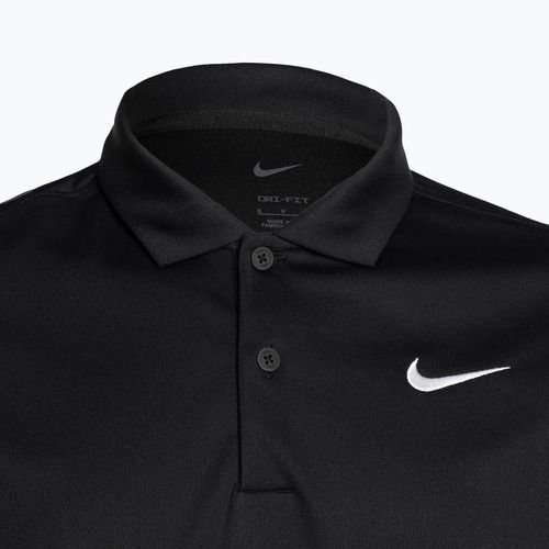 Pánské tenisové tričko Nike Court Dri-Fit Polo Solid black/white