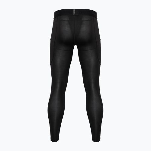 Pánské fitness legíny Nike Pro Dri-FIT Tight černá/bílá