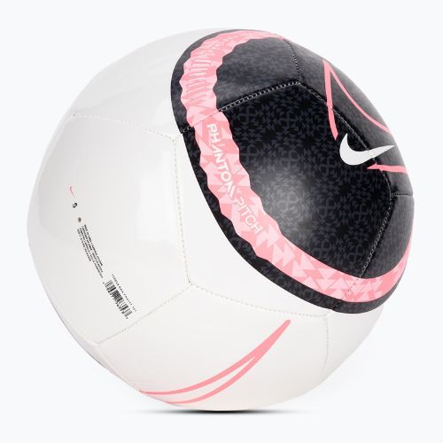 Nike Phantom white/black/sunset pulse fotbal velikost 5