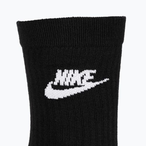 Nike Sportswear Everyday Essential ponožky 3 páry black/white
