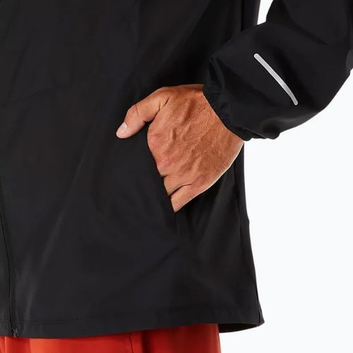 Pánská běžecká bunda ASICS Icon performance black / stadium orange