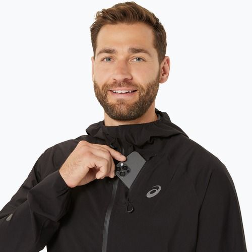 Pánská běžecká bunda ASICS Metarun Waterproof performance black