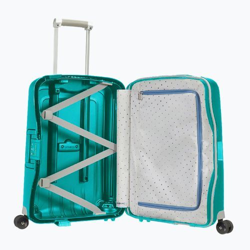 Cestovní kufr Samsonite S'cure Spinner 34 l aqua blue