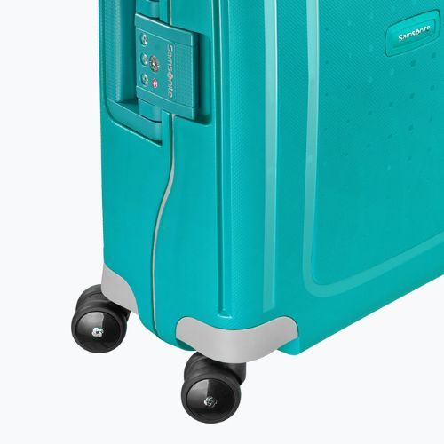 Cestovní kufr Samsonite S'cure Spinner 34 l aqua blue