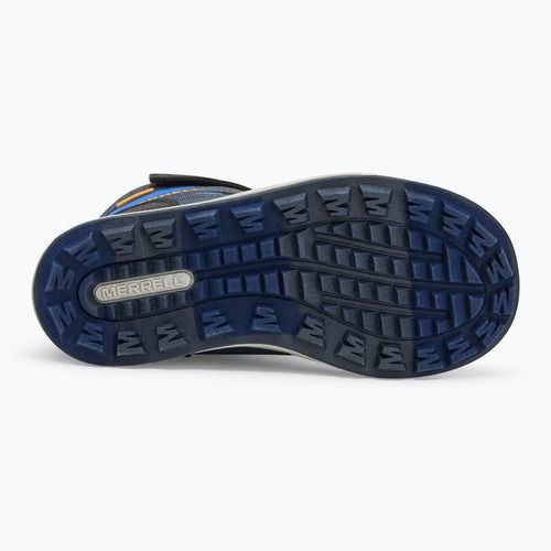 Dětské sněhule Merrell Snow Storm 3.0 Wtrpf blue/black/orange