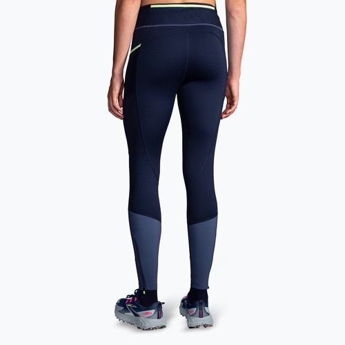 Dámské běžecké legíny Brooks High Point ocean/navy