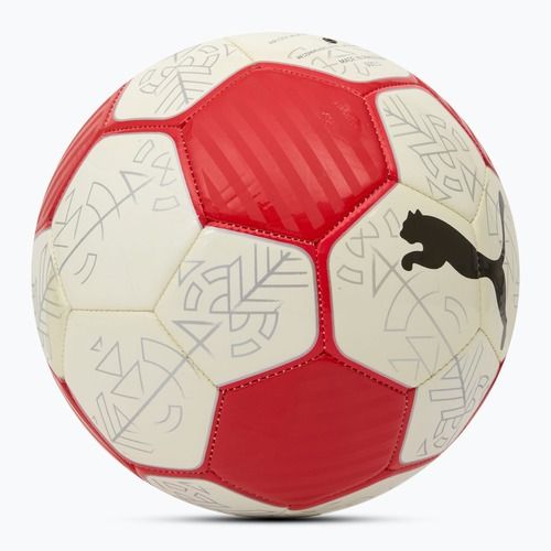 Fotbalový míč PUMA Prestige puma white/puma red/puma black velikost 5