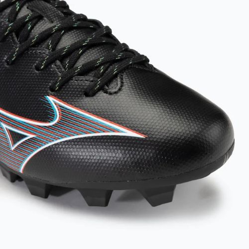 Pánské kopačky Mizuno α Select FG black/ignition red/801 c