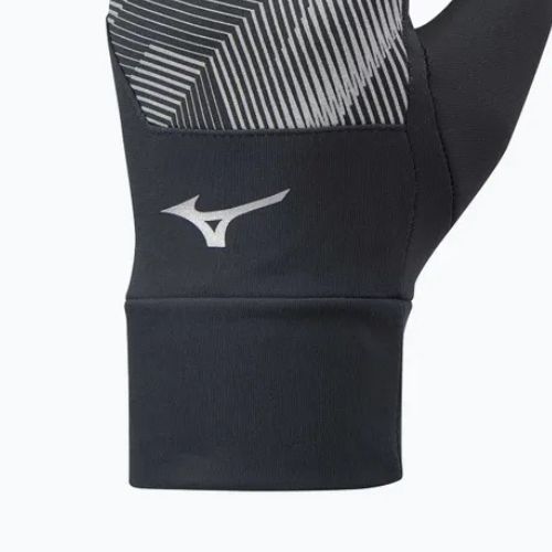 Běžecké rukavice Mizuno Windproof black/black