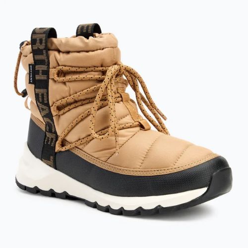 Dámské sněhule The North Face Thermoball Lace Up WP almond butter / black