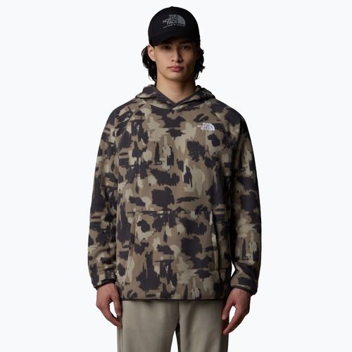 Pánská mikina The North Face Mountain Athletics Fleece Print cavern grey painted mou