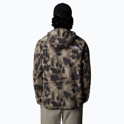 Pánská mikina The North Face Mountain Athletics Fleece Print cavern grey painted mou