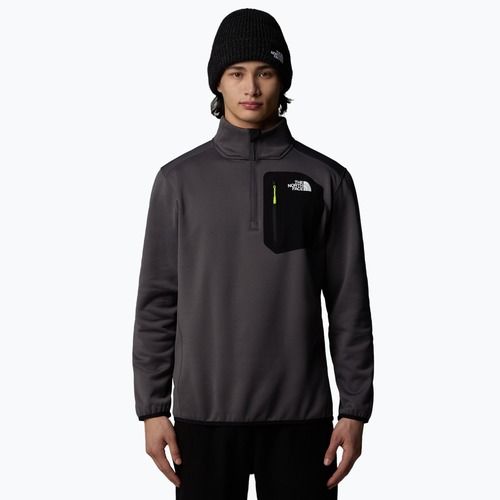 Pánská mikina The North Face Crest 1/4 Zip anthracite grey/ black