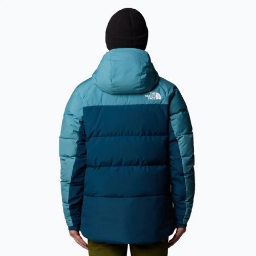 Pánská lyžařská bunda The North Face Corefire Down Windstopper Jacket midnight petrol/algae blue
