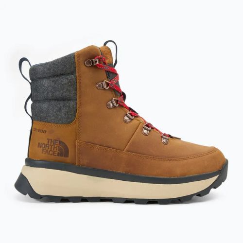 Pánské sněhule The North Face Bergen Leather WP timber tan/red