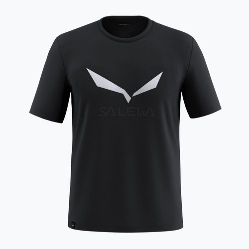 Pánské trekingové tričko Salewa Solidlogo Dry black out