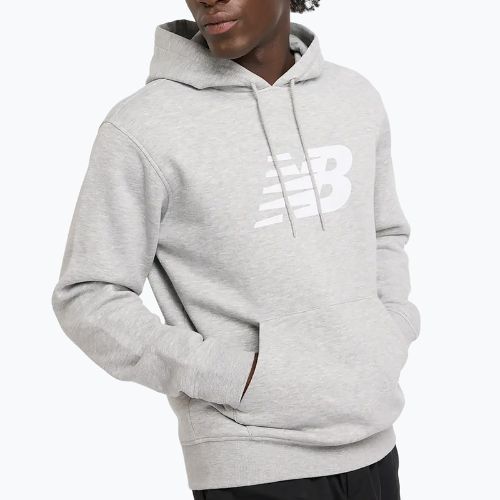 Pánská mikina New Balance Core Brushed Hoodie athletic grey