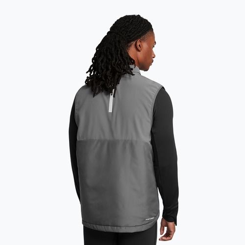 Pánská běžecká vesta Under Armour Storm Session Run Vest castlerock/reflective