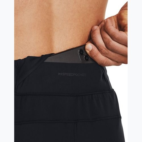 Pánské běžecké kalhoty Under Armour Launch Pro black/black/reflective