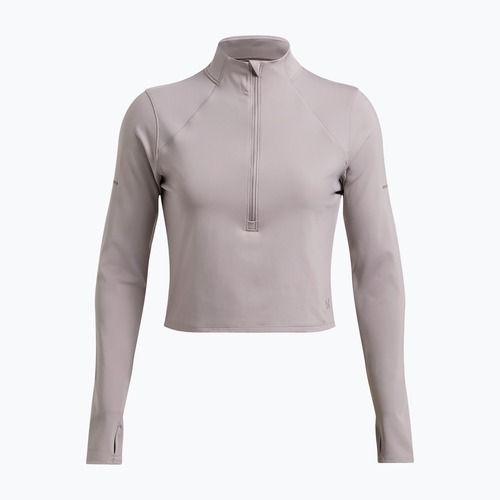 Dámské běžecké tričko longsleeve Under Armour Launch Elite Half Zip tetra gray/reflective