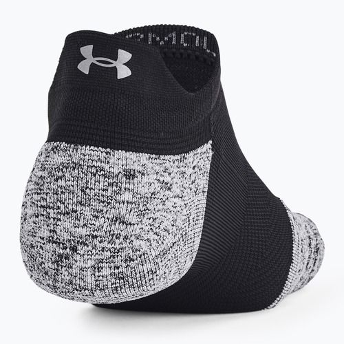 Běžecké ponožky Under Armour Dry Run Cushion No Show 3 pary black/pitch gray/reflective