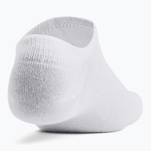Tréninkové ponožky Under Armour Essential No Show 6 Pack white/white/halo gray