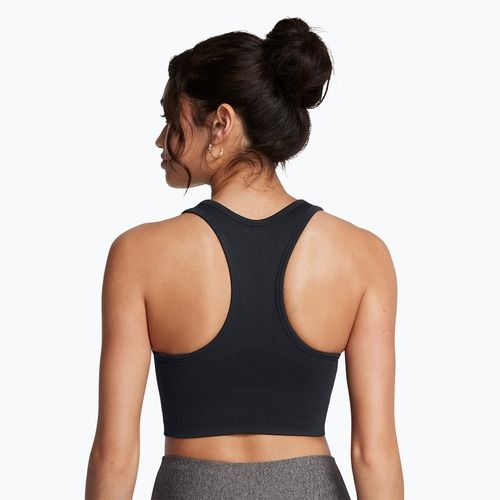 Fitness podprsenka  Under Armour Vanish Seamless Mid Branded black/white