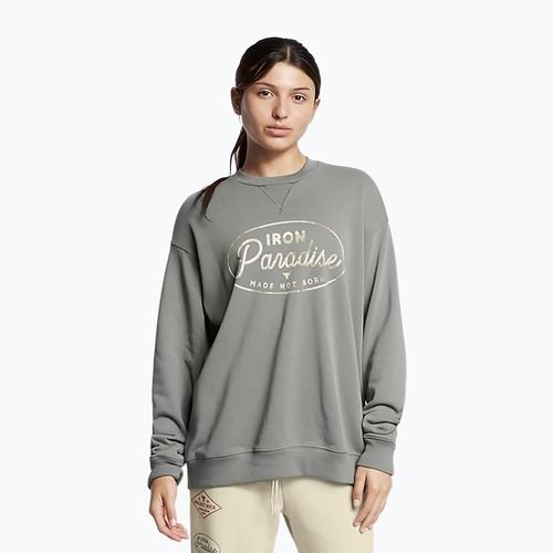 Dámská mikina  Under Armour Project Rock HWT Crew clay green/black