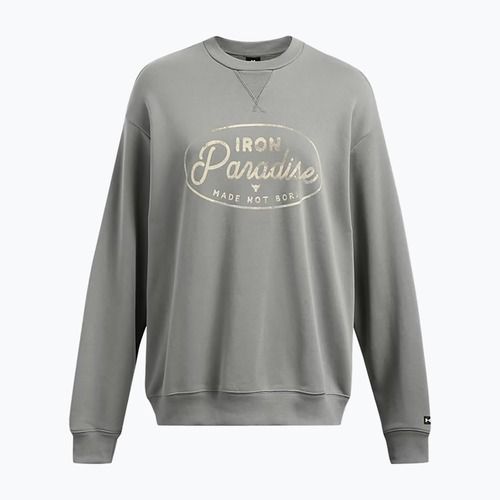 Dámská mikina  Under Armour Project Rock HWT Crew clay green/black