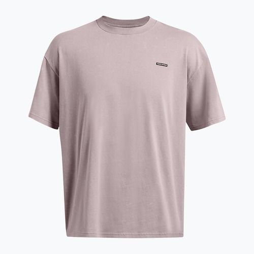 Pánské tričko  Under Armour HW OS Logo Wash tetra gray/white