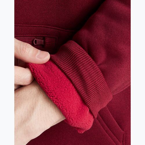 Pánská mikina Under Armour Fleece Pro Kangra HD cardinal/black