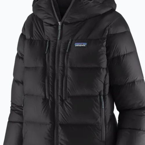 Dámská péřová bunda Patagonia Fitz Roy Down Hoody black