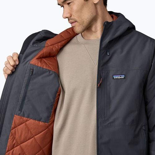 Pánská péřová bunda Patagonia Windshadow smolder blue