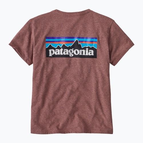 Dámské tričko  Patagonia P-6 Logo Responsibili-Tee dulse mauve