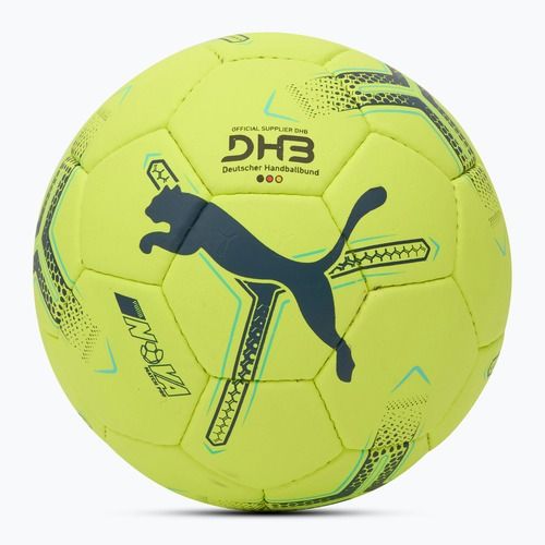 Míč na házenou PUMA Nova Match Pro fizzy apple/grey skies rozměr 3