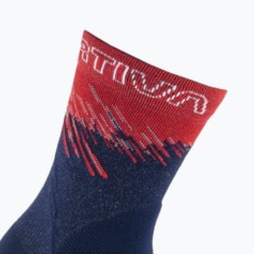 Běžecké ponožky La Sportiva Ultra Running deep sea/cherry tomato