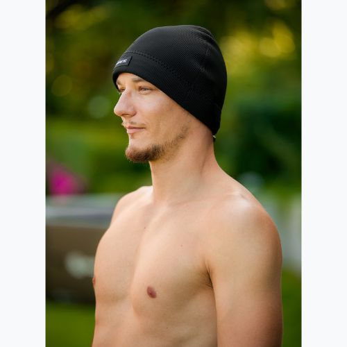 Neoprenová čepice AQUASTIC Wintstick Beanie 3 mm czarny