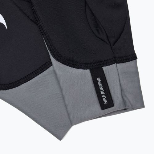 Pánské běžecké rukavice Nike Pacer Midweight RG black/smoke grey/silver